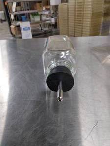 lot 110 image: MSRP $2000 Lot Of 50 Laboratory Multi-species Rodent Water Glass Feeder Bottles (size 500ml) With Rubber Bottle Plug & Stainless Steel Tube - Great Condition