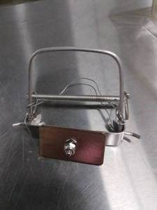lot 111 image: 1 Box Approximately 50 Rabbit Wire Cage Glass Bottle Holders