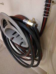 lot 119 image: Industrial Water Hose - Wall Mount Holder Not Included
