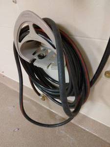 lot 121 image: Industrial Water Hose - Wall Mount Holder Not Included