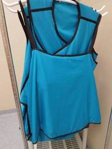 lot 128 image: MSRP $600 Lot Of 3 Xray Radiation Protection Aprons For Dental, Medical Clinics, Hospitals, Veterinarians & Laboratories - Great Condition