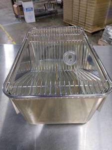 lot 107A image: Selling On Ebay Used $50 Each Lot Includes 10 Of The Multi-species Mouse Size Caging System (1 Of These Are Picture But You Will Receive 10 Of These) Which Includes Nalgene Box Bottom & Sectioned Wire Top - Great Condition