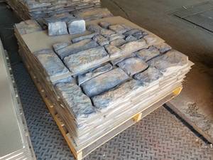 Hickory Smoke Cobblestone Stone Veneer 100-sq.ft. (on pallet)