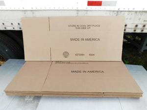 lot 67 image: Lot of 16 Made In America Corrugated Shipping Boxes