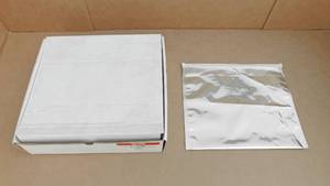 lot 170 image: Case of Uline Metallic Silver Glamour Mailers - Open Case