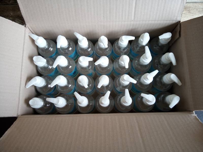 lot 419 image: Hand Sanitizer wMoisturizer 70% Ethyl Alcohol (Case Pack 28)