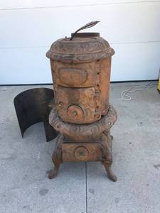 Vintage Alaska Oak 16 Wood Burning Stove