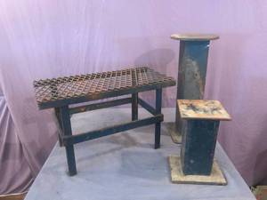 Steel Bench & Stands