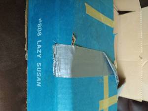 Lazy Suzan With Glass Inserts