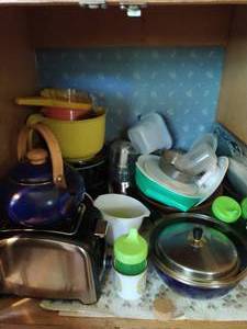 Collection Of Pots Pans And Cookware