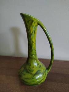 Vintage Green Pitcher