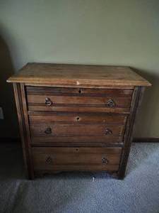 Antique Three Drawer Chest
