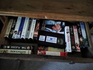 Huge Collection of VHS Tapes