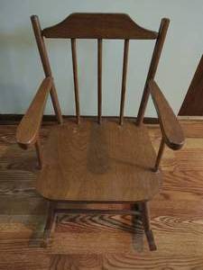 Vintage Childs Rocking Chair