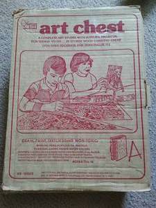 Vintage Art Chest