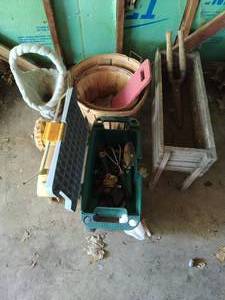 Collection Of Yard Dcor And Gardening Supplies