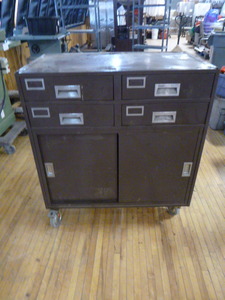 Dubold Rolling Storage Cabinet