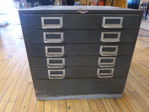 Cole Steel 5 Drawer Metal Cabinet