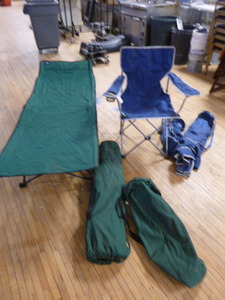 Cots and Chairs