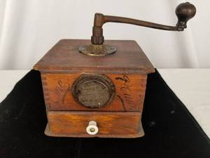 lot 42 image: Antique Coffee Grinder