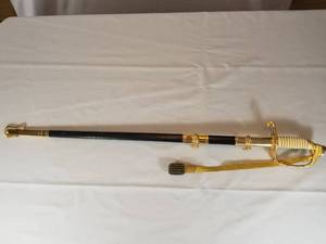 lot 26 image: Vintage M-1852 Ceremonial Naval Sword