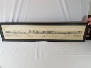 lot 70 image: Antique Yardlong of WWI Army Camp