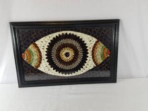 lot 72 image: African Butterfly Art