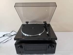 lot 81 image: Denon Turntable and AV Surround Receiver