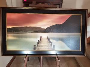 lot 122 image: Large Mirror Art