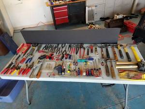 lot 161 image: Table of Tools
