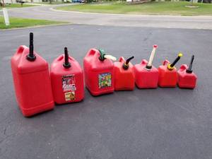 lot 172 image: Gas Cans