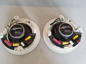 lot 176 image: High End Ceiling Speakers and Mini Stereo