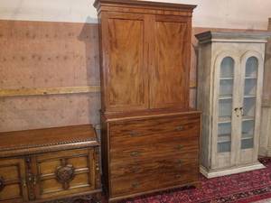 Antique Mahogany Butlers Desk