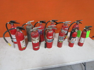 lot 51 image: (12) Fire Extinguishers (need recharged)