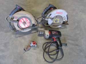 lot 76 image: Saws & Drill