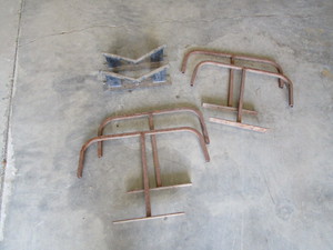 lot 95 image: Garage Rafter Hooks For Hanging LaddersMisc., Automotive Head Stands
