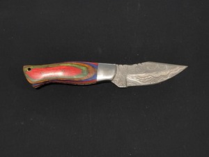 Custom Damascus Steel Blade Knife