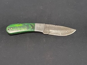 Custom Damascus Steel Blade Knife