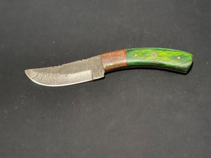 Custom Damascus Steel Blade Knife