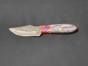 Custom Damascus Steel Blade Knife