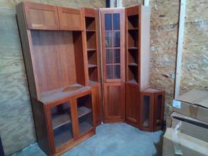 Cherry office cabinets