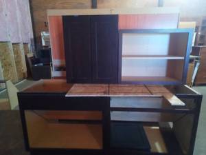 bathroom vanities dark cognac