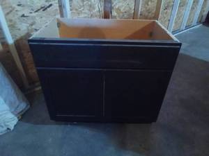 Dark Cognac vanity