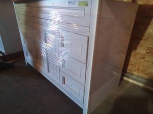 White 48 in vanity