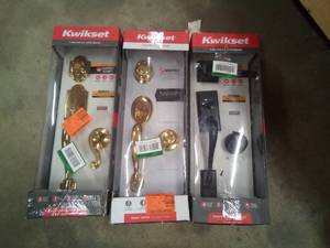 Front door entry locks