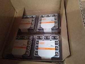 9 volt batteries