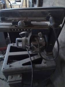 Radial arm saw