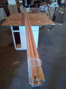 oak chair rail