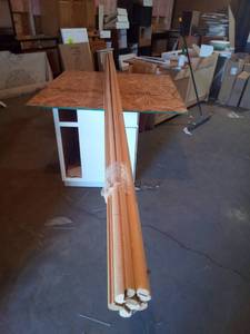 oak chair rail