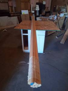 oak chair rail